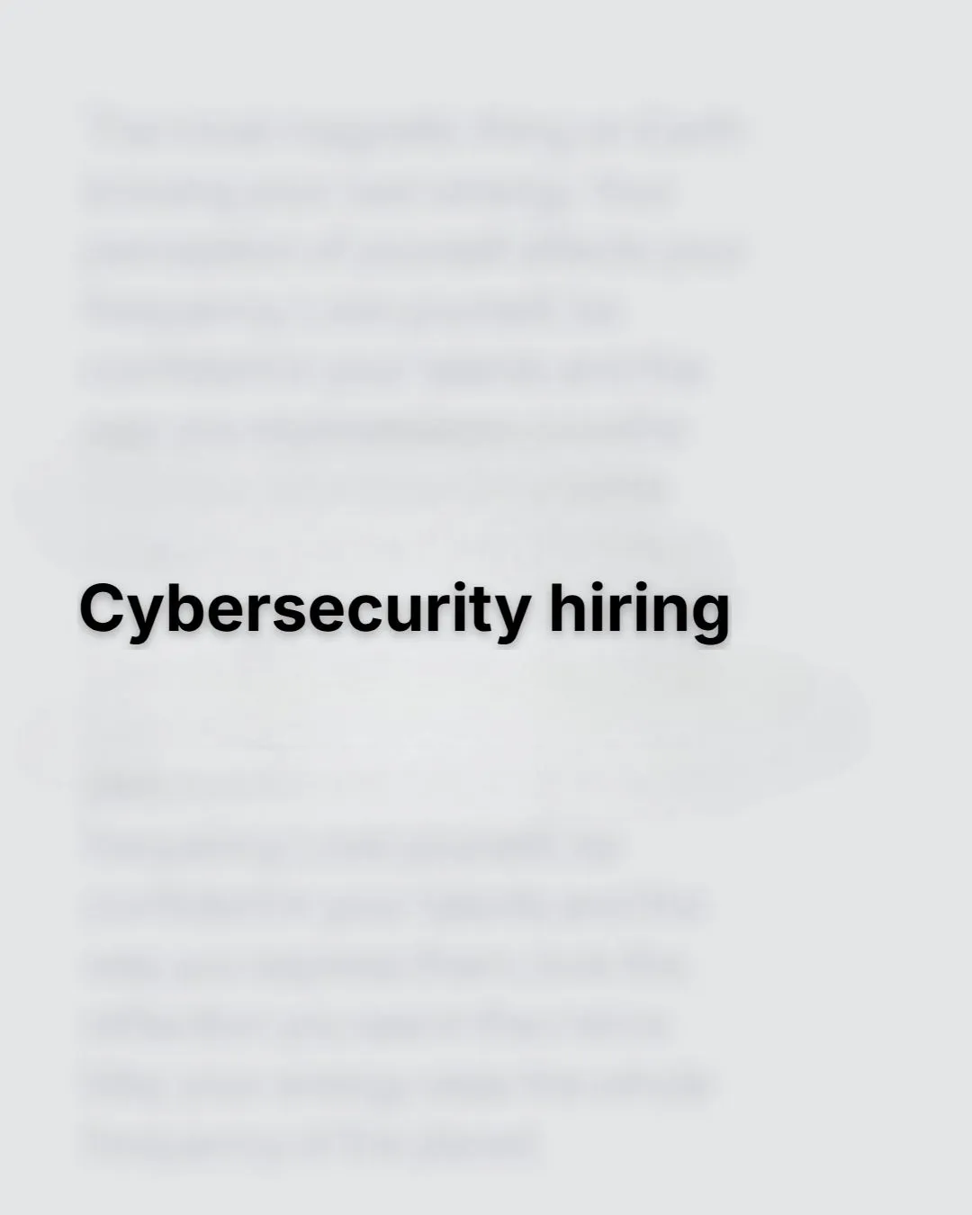 The Cybersecurity Job Market Is Broken in 2026 — Here's How to Navigate It